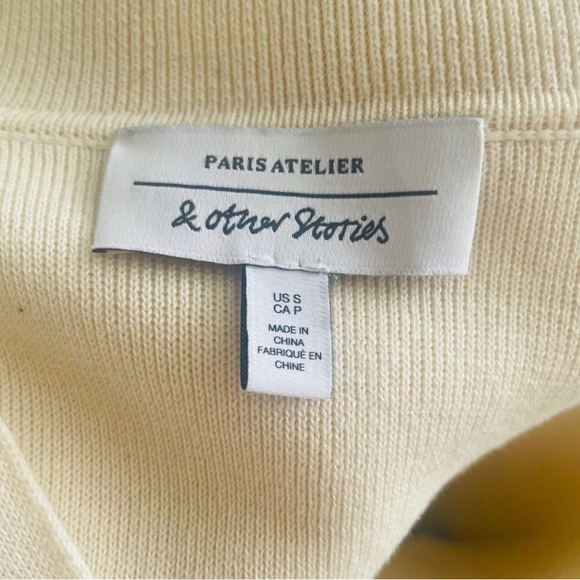 &OtherStories Relaxed Collared Sweater - Picture 4 of 6